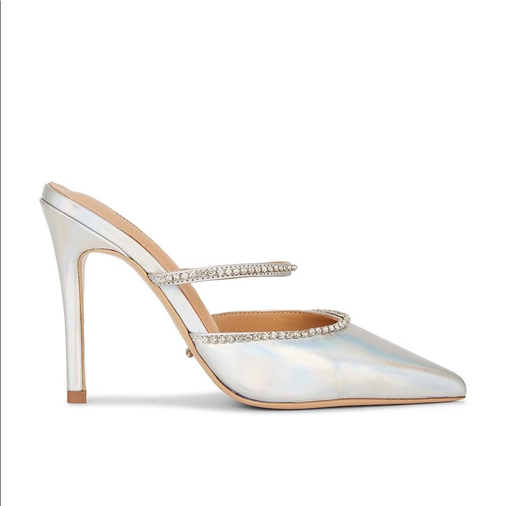Tony Bianco sparkly mules - worn once